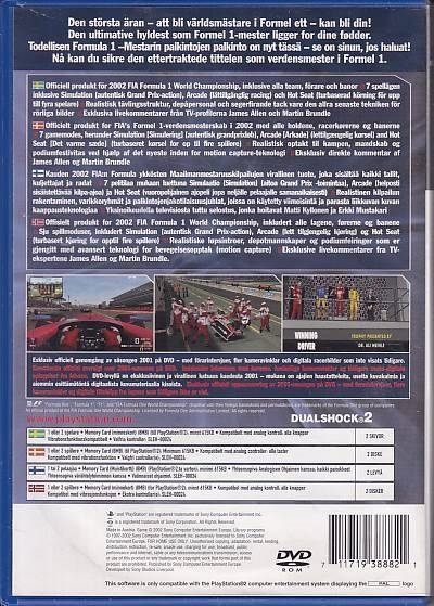 Formula One 2002 - PS2 (B Grade) (Genbrug)